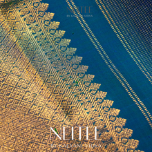 Load image into Gallery viewer, PEACOCK BLUE KANCHIVARAM SILK SAREE KS25-2 - NEITEE