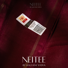 Load image into Gallery viewer, WARM GREY AND COFFEE BROWN KANCHIVARAM SILK SAREE KS25-5 - NEITEE