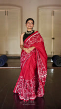 Load image into Gallery viewer, RED ROSES KANTHA SILK SAREE KSJ24-6 - NEITEE
