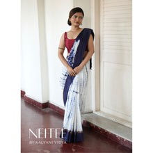 Load image into Gallery viewer, LIGHT TIE DYE COTTON SAREE BCA24-9 - NEITEE
