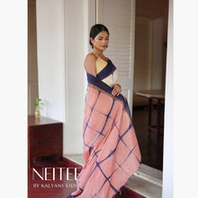 Load image into Gallery viewer, BOLD TYE DYE COTTON SAREE BCA24-8 - NEITEE