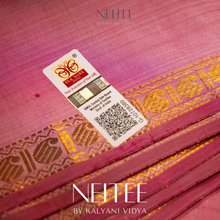 Load image into Gallery viewer, PASTEL GREEN WITH DUAL BORDERS KANCHIVARAM SILK SAREE KS25-3 - NEITEE