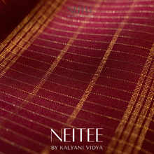 Load image into Gallery viewer, WARM GREY AND COFFEE BROWN KANCHIVARAM SILK SAREE KS25-5 - NEITEE