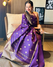 Load image into Gallery viewer, MULBERRY KANCHIVARAM SAREE KS25-14 - NEITEE