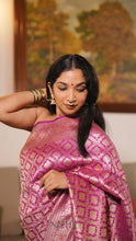 Load image into Gallery viewer, RANI PINK BANARASI BROCADE- BBA24-1 - NEITEE