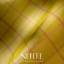 Load image into Gallery viewer, PASTEL GREEN WITH DUAL BORDERS KANCHIVARAM SILK SAREE KS25-3 - NEITEE