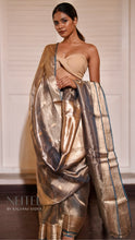Load image into Gallery viewer, BLUE GOLD TISSUE SILK SAREE TSA24-6 - NEITEE
