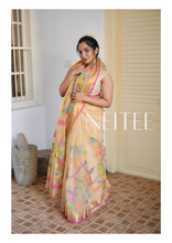 Load image into Gallery viewer, BEIGE PURE MUSLIN JAMDANI JSJ24-3 - NEITEE
