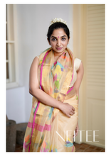 Load image into Gallery viewer, BEIGE PURE MUSLIN JAMDANI JSJ24-3 - NEITEE
