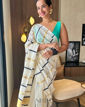 Load image into Gallery viewer, BLACK KARA AND KASAVU SAREE JO25-1 - NEITEE
