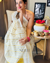 Load image into Gallery viewer, YELLOW KARA AND KASAVU SAREE JO25-2 - NEITEE
