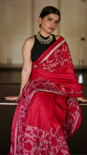 Load image into Gallery viewer, RED ROSES KANTHA SILK SAREE KSJ24-6 - NEITEE
