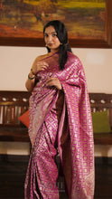Load image into Gallery viewer, RANI PINK BANARASI BROCADE- BBA24-1 - NEITEE
