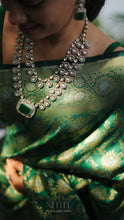 Load image into Gallery viewer, GREEN BANARASI BROCADE- BBA24-6 - NEITEE
