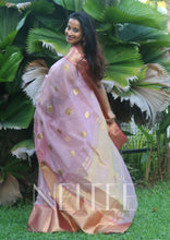 Load image into Gallery viewer, PASTEL PINK CHANDERI SAREE CHJUN21-1 - NEITEE
