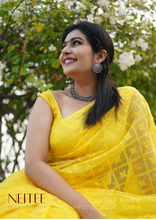 Load image into Gallery viewer, YELLOW JAMDANI SAREE JSJ21-4 - NEITEE
