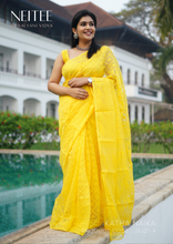 Load image into Gallery viewer, YELLOW JAMDANI SAREE JSJ21-4 - NEITEE
